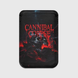 Картхолдер Magsafe магнитный Cannibal Corpse кровавый череп