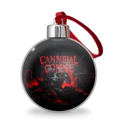 Ёлочный шар Cannibal Corpse кровавый череп