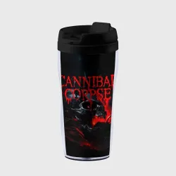 Термокружка-непроливайка Cannibal Corpse кровавый череп