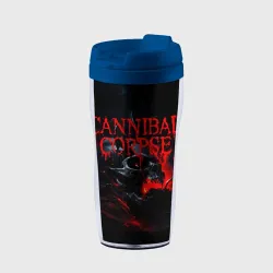 Термокружка-непроливайка Cannibal Corpse кровавый череп