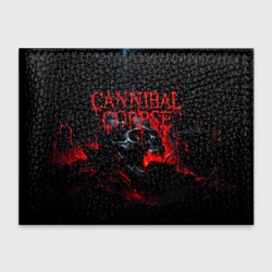 Обложка для студенческого билета Cannibal Corpse кровавый череп