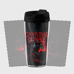 Термокружка-непроливайка Cannibal Corpse кровавый череп - фото 2