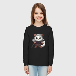 Детский лонгслив хлопок Кот ведьмак - Котьмак - фото 2