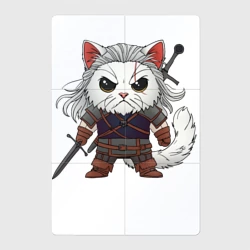 Магнитный плакат 2Х3 Кот ведьмак - Котьмак