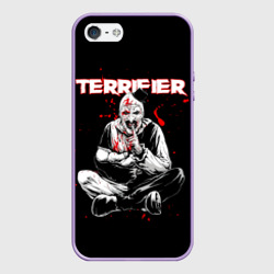Чехол для iPhone 5/5S матовый Terrifier clown Art
