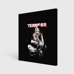 Холст квадратный Terrifier clown Art