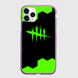 Чехол для iPhone 11 Pro матовый Dead by daylight hexagon