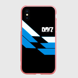 Чехол для iPhone XS Max матовый Dayz geometry steel