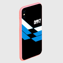 Чехол для iPhone XS Max матовый Dayz geometry steel - фото 2