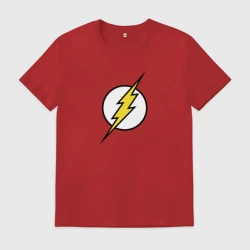 Мужская футболка хлопок Флэш