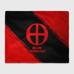 Плед 3D Blue Exorcist - red gradient