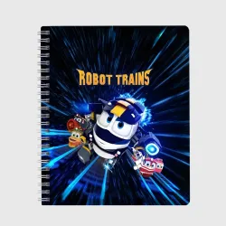 Тетрадь Robot trains Kay
