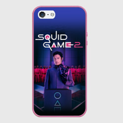 Чехол для iPhone 5/5S матовый Хван Ин Хо - Игра в кальмара