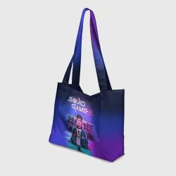 Пляжная сумка 3D Сон Ки Хун - Игра в кальмара - фото 2