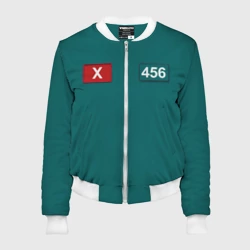 Женский бомбер 3D Игрок 456 - Игра в кальмара