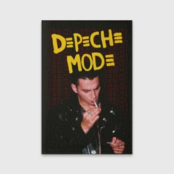 Обложка для паспорта матовая кожа Depeche Mode - Dave