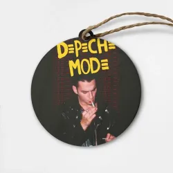 Деревянная игрушка круг Depeche Mode - Dave