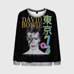 Мужской свитшот 3D David Bowie - Tokyo 1973