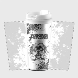 Термокружка-непроливайка Asking Alexandria - рок пес - фото 2