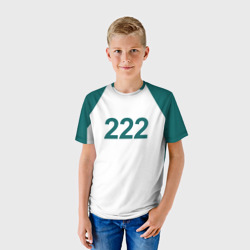 Детская футболка 3D Игра в кальмара 222 - фото 2