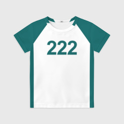 Детская футболка 3D Игра в кальмара 222