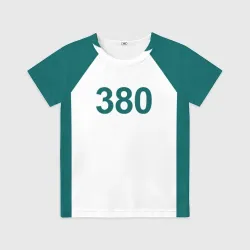 Детская футболка 3D Игра в кальмара 380