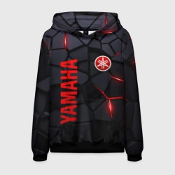 Мужская толстовка 3D Yamaha - плиты с эффектом свечения
