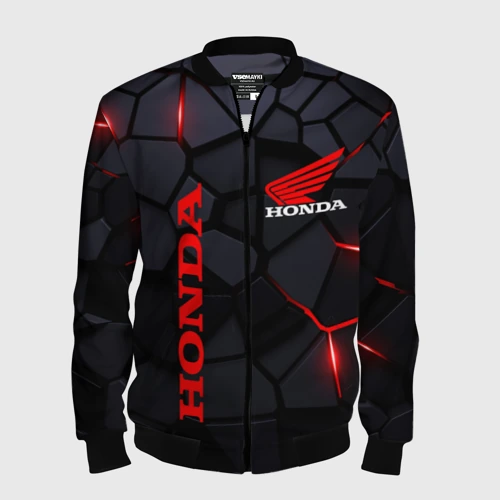 Мужской бомбер 3D Honda - плиты