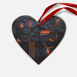 Деревянная игрушка Сердце KTM - плиты с эффектом свечения