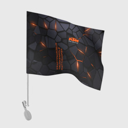 Флаг для автомобиля KTM - плиты с эффектом свечения