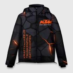 Мужская зимняя куртка 3D KTM - плиты с эффектом свечения