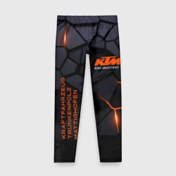 Детские леггинсы 3D KTM - плиты с эффектом свечения