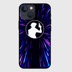 Чехол для iPhone 13 mini Cowboy Bebop neon energy