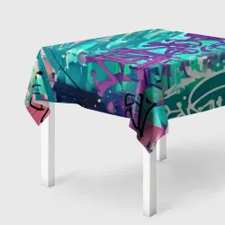 Скатерть 3D Уличное творчество