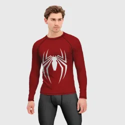 Мужской рашгард 3D SpiderMan - logo - фото 2