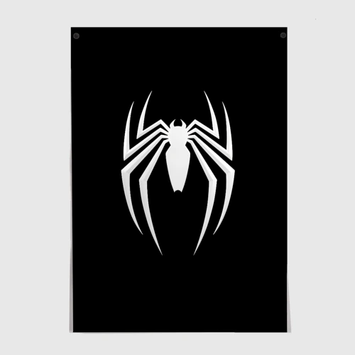 Постер Black SpiderMan