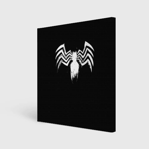 Холст квадратный Venom - logo