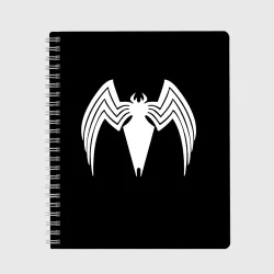 Тетрадь Venom - spider logo