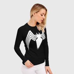 Женский рашгард 3D Venom - spider logo - фото 2