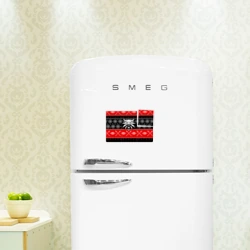 Магнитный плакат 3Х2 Ведьмак новогодний ugly свитер - фото 2