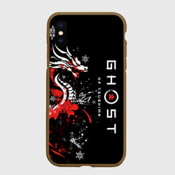 Чехол для iPhone XS Max матовый Ghost of Tsushima - snowflakesv