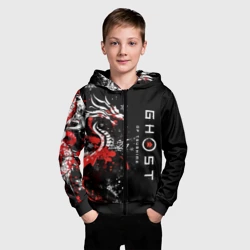 Детская толстовка 3D на молнии Ghost of Tsushima - snowflakesv - фото 2