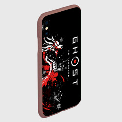 Чехол для iPhone XS Max матовый Ghost of Tsushima - snowflakesv - фото 2
