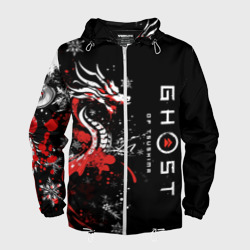 Мужская ветровка 3D Ghost of Tsushima - snowflakesv