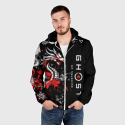 Мужская ветровка 3D Ghost of Tsushima - snowflakesv - фото 2