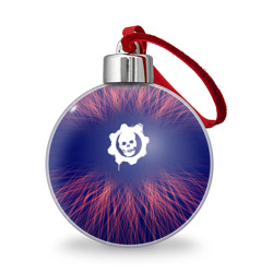 Ёлочный шар Gears of War red energy
