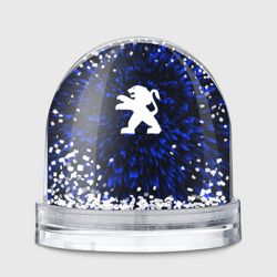 Игрушка Снежный шар Peugeot blue energy