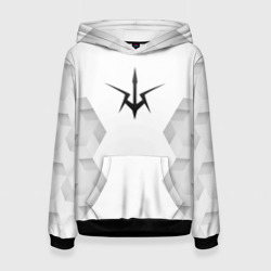 Женская толстовка 3D Code Geass white poly
