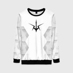 Женский свитшот 3D Code Geass white poly