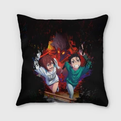 Подушка 3D Побег от турбо бабки